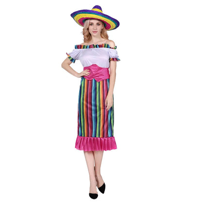 Halloween Performance Props Cosplay Mexico Dress Fashion Show Costumes Holloween Accessories Festival Party Supplies for Adults