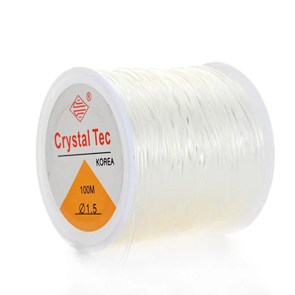 iYOE 0.5-1.5mm Elastic Cord String Transparent Elastic Thread For Jewelry Making Diy Bracelet Necklace Beaded Accessories