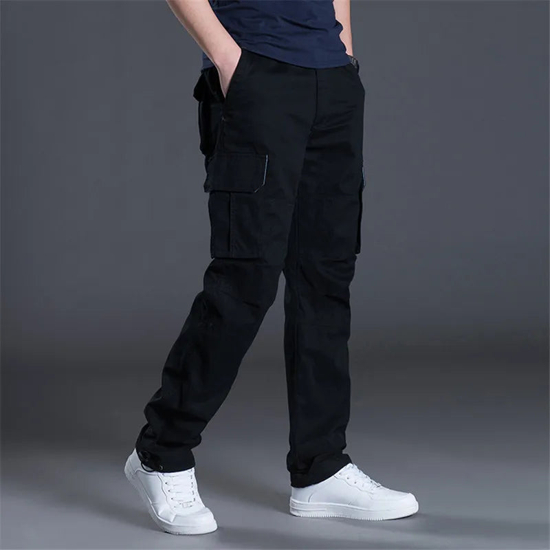 MRMT 2024 Brand Fall Winter New Men's Casual Trousers Fashion Loose Straight Trousers Pants for Male Trousers