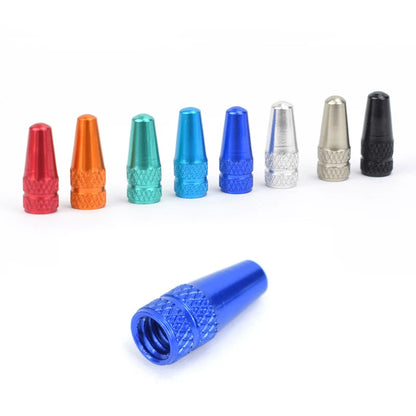 4/8pcs Aluminum Alloy Bicycle Tire Prest Valve Cap MTB Road Bike Covered Protector Road MTB Tyre Dustproof Bike Presta Valve