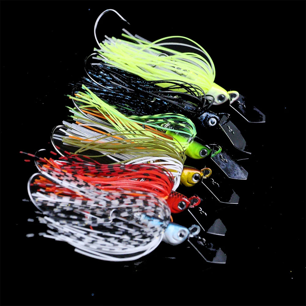 Mycena 9G/13G/16G/19G Chatter bait spinner bait weedless fishing lure Buzzbait wobbler chatterbait for bass pike walleye fish