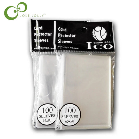 100pcs/lot 65*90mm Card Sleeves Cards Protector Barrie for magical the gathering for mtg cards tcg board game card sleeves GYH