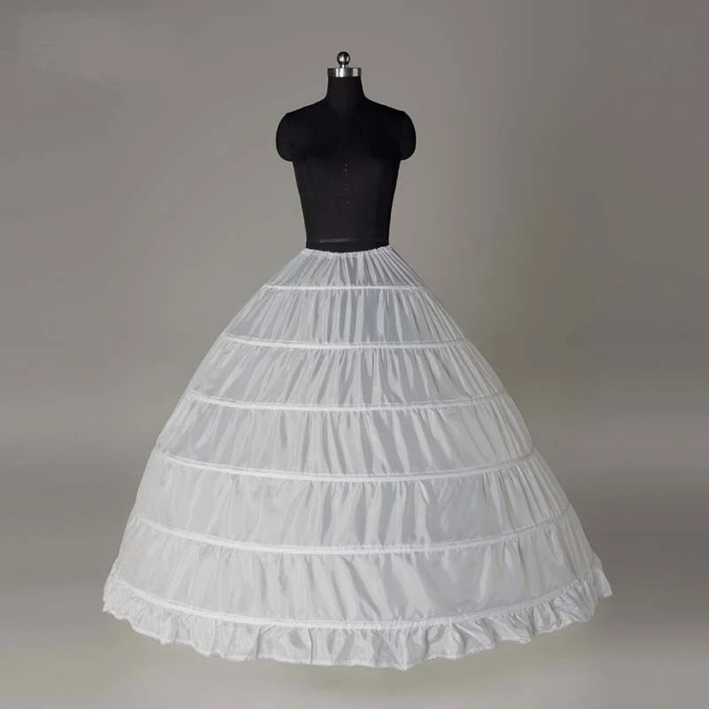 Bride Wedding Petticoat Marriage Gauze Skirt Crinoline Underskirt Wedding Accessories Bridal Jupon Mariage