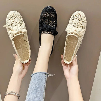 NEW  Women shoes fisherman shoes woman mesh breathable flat soft bottom women peas shoes  womans shoes  flats shoes YTC65