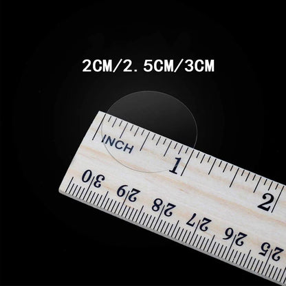 200-500Pcs Transparent Self-adhesive Sealing Stickers 2CM2.5CM3CM Round Transparent Gift Packaging Seal Labels