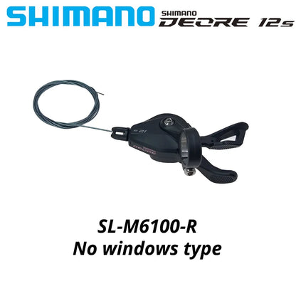 SHIMANO DEORE M6100 12s Groupset SL M6100 SHIFT LEVER RD M6100 SGS REAR DERAILLEUR 12 Speed 12V SHIFTER SWTICH Basic M7100 M8100