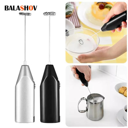 Wireless Milk Foamer Coffee Whisk Mixer Electric Blender Egg Beater Mini Frother Handle Stirrer Cappuccino Maker Cooking Tools