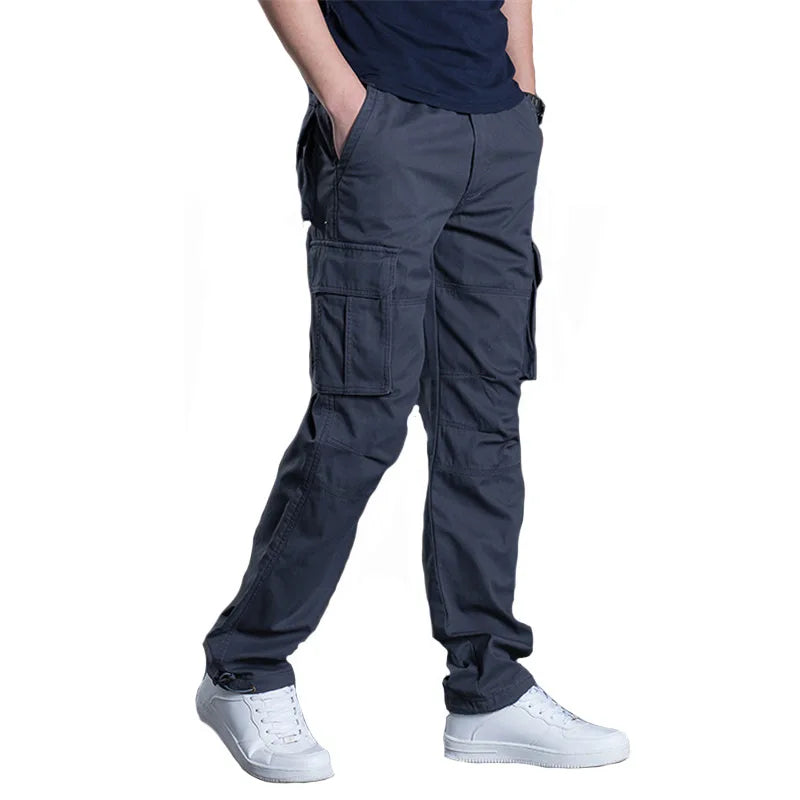 MRMT 2024 Brand Fall Winter New Men's Casual Trousers Fashion Loose Straight Trousers Pants for Male Trousers