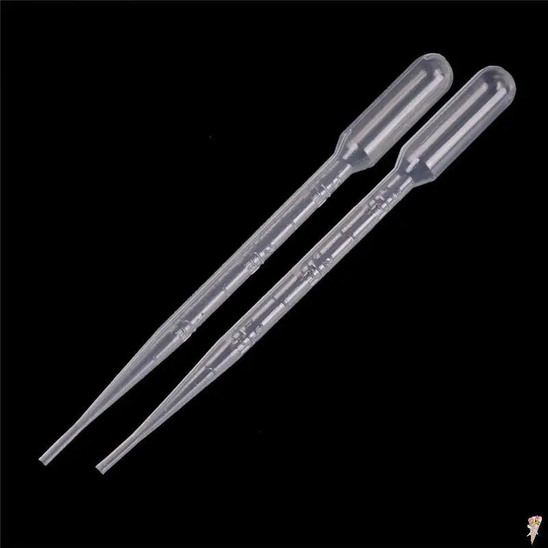 10/20PCS Transfer Pipettes 3ml Plastic Transparent Pipettes Disposable Safe Eye Dropper Transfer Graduated Pipettes Lab Supplies