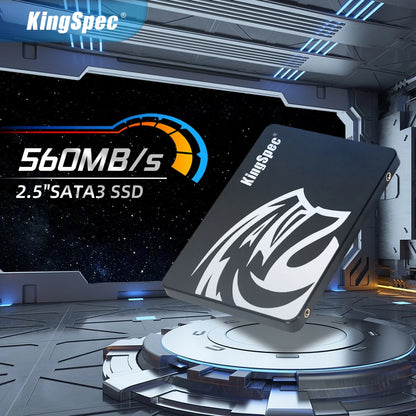 KingSpec SATA SSD Hard Drive 128gb 256gb 512gb 1TB SATA3 Disks Laptop Internal Hard Drive HDD Hard Disk for PC