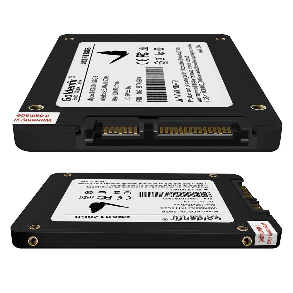 Goldenfir SSD  128GB SATAIII SSD 512GB 480GB 256GB HD 1TB  500GB  Solid State Hard Disk 2.5 for Laptop