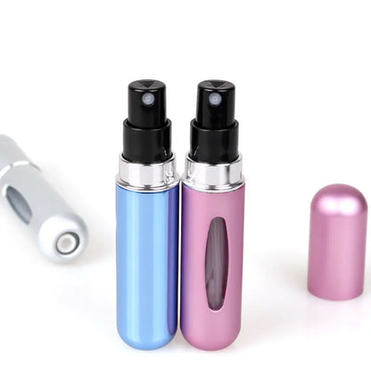 Refillable Mini Perfume Bottle Portable Cosmetic Bottle Spray Bottle Atomizer Spray Container Travel Refillable Bottles 8ml /5ml