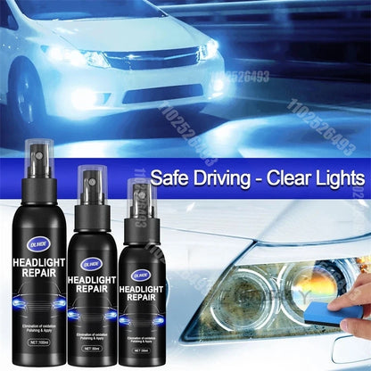 Car Headlight Repair Liquid Universal Heat Resistant Long Lasting Protective Repair Renovation Repair Agent Polishing Scratc New