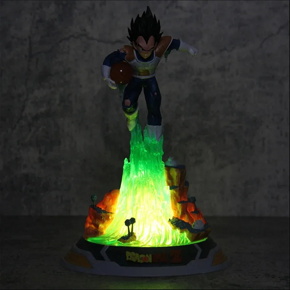 Figura de Dragon Ball Z Majin Vegeta, modelo de colección de juguetes, 20cm