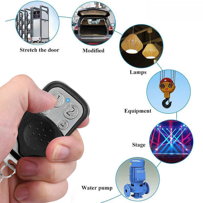 Smart Copy Duplicator 433mhz Remote Control 4 Button Electric Garage Door Gate Remote Cloning 433.92 MHz Transmitter