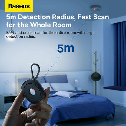 Baseus Camera Detector for Hidden Camera Portable Pinhole Hidden Lens Detect Gadget Anti-Peeping Security Protection