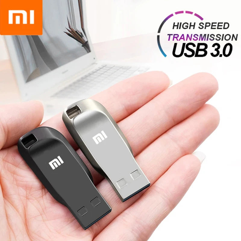 Original Xiaomi Pen Drive 2 TB USB 3.0 Flash Metal Drive 1TB Large Capacity High-Speed Transfer Storage Waterproof Memory U Disk