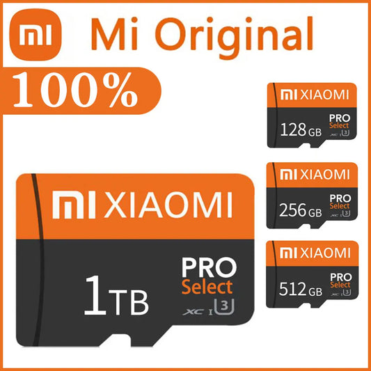 Original Xiaomi 1TB Micro SD Card Memory Card TF/SD 128GB 256GB 512GB Mini Memory Card Class10 For Camera/Phone 2023 NEW