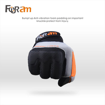 Work Gloves Men & Women, Utility Mechanic Working Gloves High Dexterity Touch Screen For Multipurpose,Excellent Grip