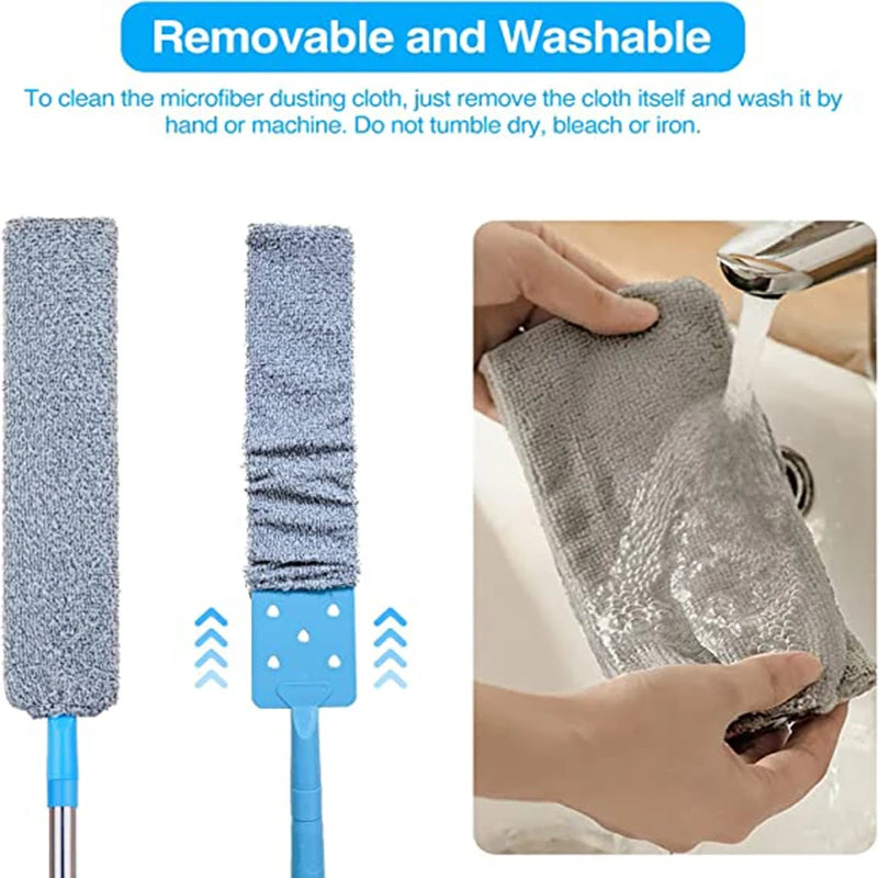 Long Handle Mop Telescopic Duster Brush Gap Dust Cleaner Bedside Sofa Brush For Cleaning Dust Removal BrushesHome Cleaning Tool