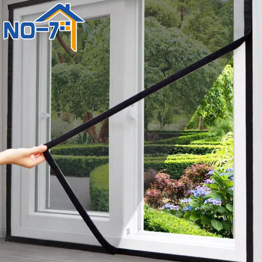 Window Mosquito Net Self-adhesive Anti Mosquito Door Mosquito Mesh DIY Free Cutting Mosquito Net Anti Fly Insect Curtain Screen