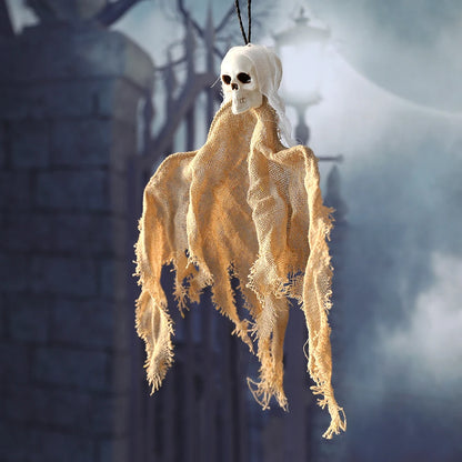 Horrifying Halloween Skeleton Ornaments Outdoor Ghost Haunted House Escape Hanging Pendants Holloween Party Decrorations Props