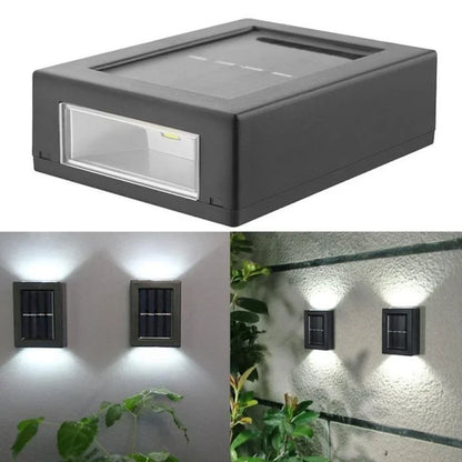 1~8PCs Wall Solar Light Waterproof Garden Solar LED Light for Outdoor Lighting Street Lamp Home Balcony Porch Yard Decoration