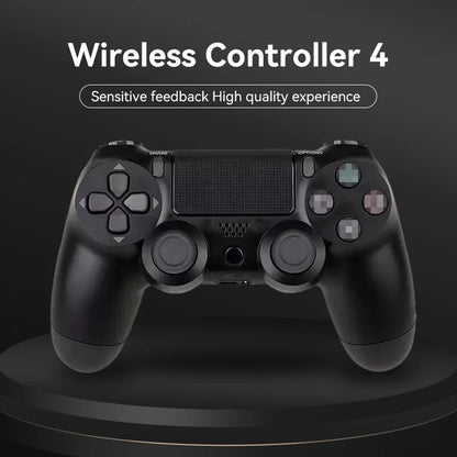 Wireless Bluetooth Controller Grip Somatic Vibration Trigger Feedback Holiday Gifts Game for Sony Family Gatherings for ps4