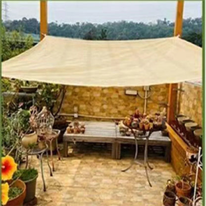 Outdoor garden sunshade net, terrace sunshade, camping sunshade net, UV protection, HDPE sunscreen fabric, sunshade