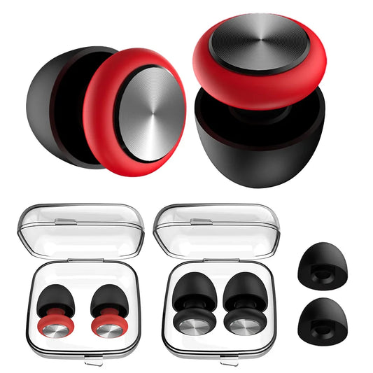 Silicone Soundproof Earplug Anti Noise Sleeping Ear Plugs Sound Insulation Noise Reduction Ear Protection Swimming Earplugs