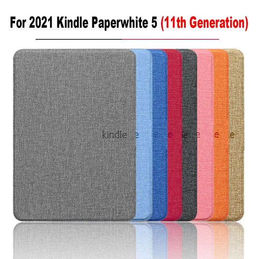 Protective Shell Ultra Slim PU Leather Smart Cover 6.8 Inch Folio Case For Kindle Paperwhite 5 11th Generation 2021