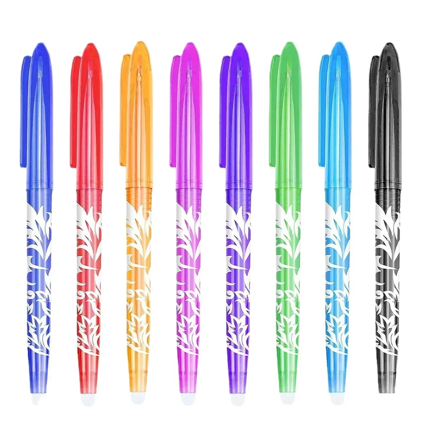 8/12 Pcs/Set Multi-color Erasable Gel Pen 0.5mm Kawaii Pens Writing Creative Drawing Tools Office School Supply Stationery