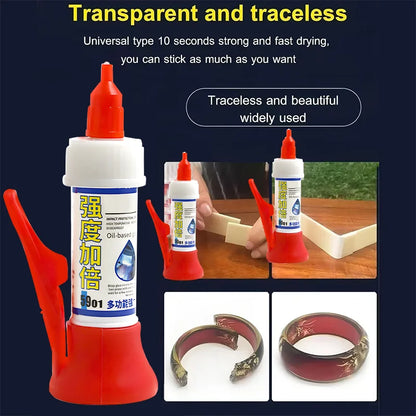 50g Powerful Universal Quick-drying Sealer Strong Welding Adhesive Tyre Repair Glue Liquid Repair Glue for Wood Metal Plastic