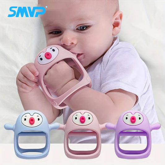 Never Drop Silicone Teething Toys for Babies,Infant Hand Teether Pacifiers Breastfeeding Babies, Teethers Toy For New Born