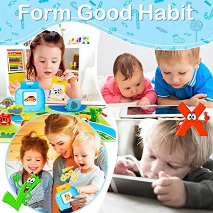 Talking Flash Cards Early Educational Toys  Baby Boys Girls Preschool Learning Reading Machine  Interactive Gift