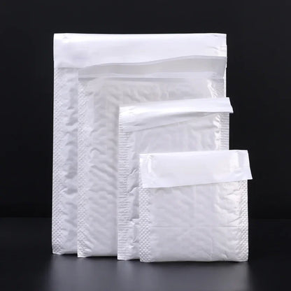 10-50Pcs Bubble Envelopes White Foam Shipping Bags Poly Bubble Mailers Pad Self Seal Packing Bags 11cm 15cm 23cm Wholesale