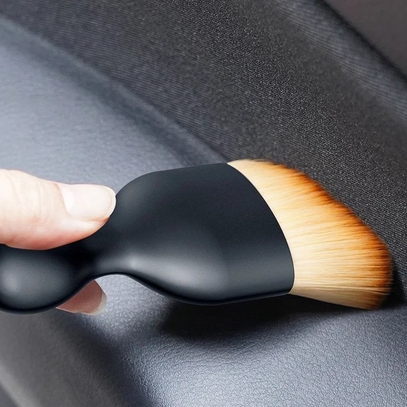 Car Interior Cleaning Tool Air Conditioner Air Outlet Cleaning Artifact Brush Car Brush Car Crevice Dust Removal Car Detailing