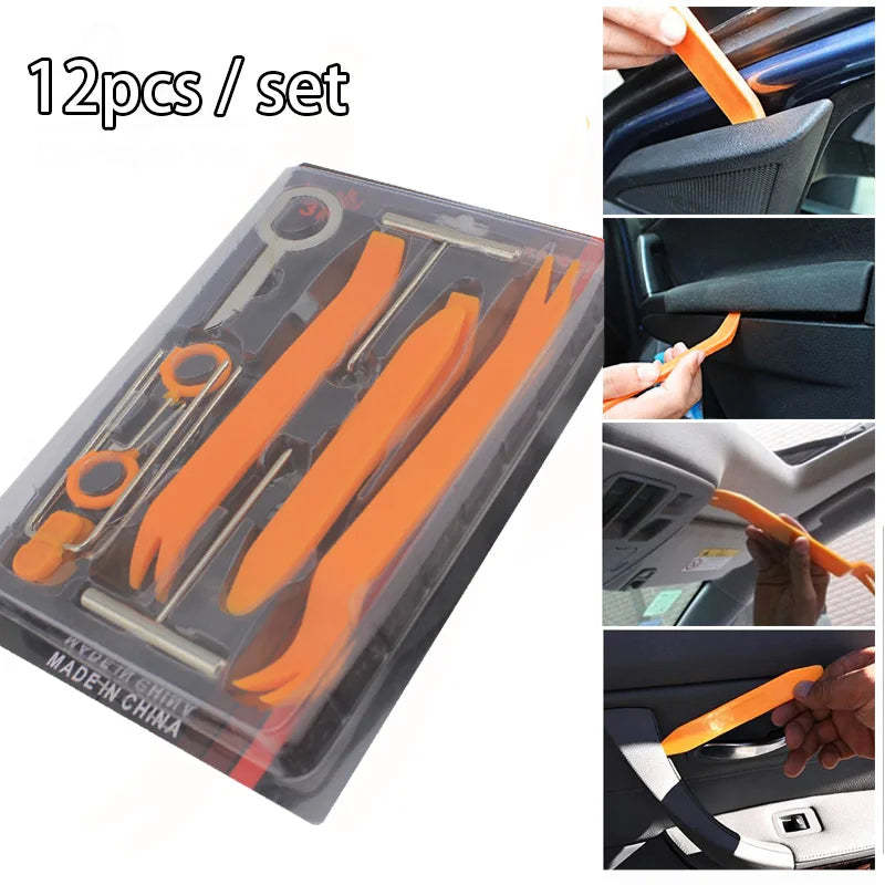 Multiple Car Hand Tool Car Audio Disassembly Tool Plastic Pry Bar Door Panel Disassembly Pry Panel Interior Clip Rocker Crowbar