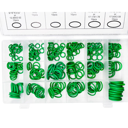 O-Ring Assortment Kit Set Nitrile Rubber High Pressure O-Rings NBR Sealing Kit for Plumbing Automotive and Faucet Repair O-Rings