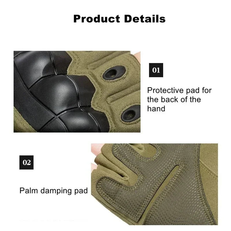 Tactical Military Gloves Shooting Gloves Touch Design Fitness Protection Sports Motorcycle Hunting Full Finger Walking Gloves