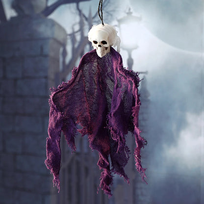 Horrifying Halloween Skeleton Ornaments Outdoor Ghost Haunted House Escape Hanging Pendants Holloween Party Decrorations Props