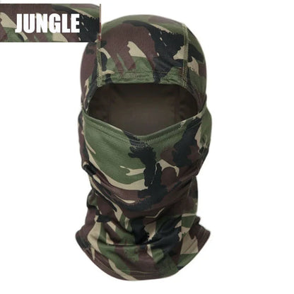 Multicam Tactical Balaclava Full Face Mask Shield Cover Cycling Airsoft Hunting Hat Camouflage Balaclava Scarf