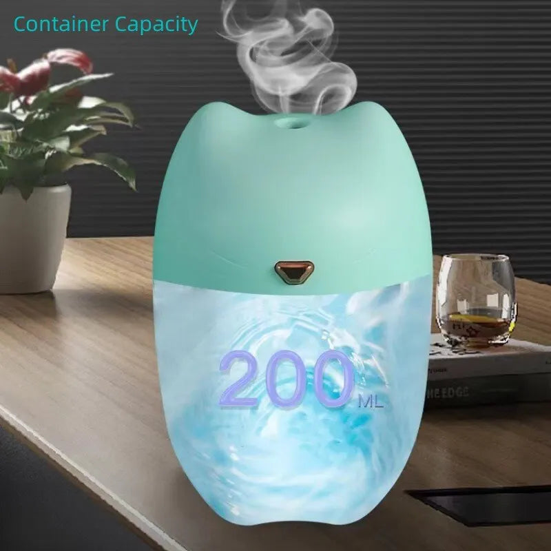 New USB Humidifier Household Office Portable Students Dormitory Bedroom Small Cute Mini Large Spray Car Mounted