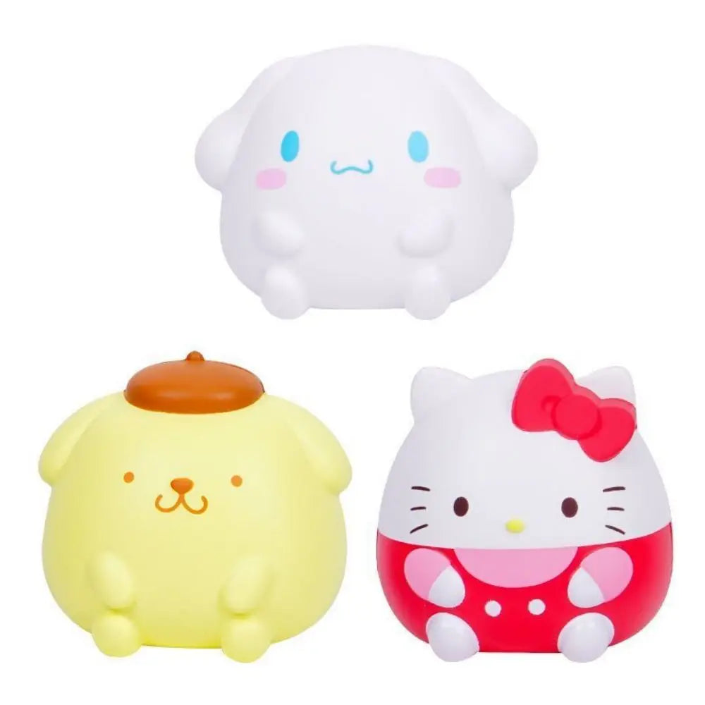 Sanrio Kawaii Melody Decompression Kuromi Cinnamoroll Stress Relief Squishy Anime Cartoon Children's Hand Pinch Toy Healing Gift