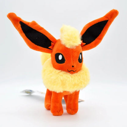 Pokemon Plush Toys Eevee Evolution Sylveon Flareon Jolteon Umbreon Vaporeon Pikachu Stuffed Animal Soft Dolls Kids Baby Gift