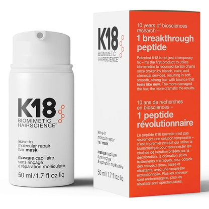 K18 Original Leave-In Repair Hair Mask Treatment To Repair Dry or Damaged Hair 4 Minutes To Reverse Hair Damag Conditioner