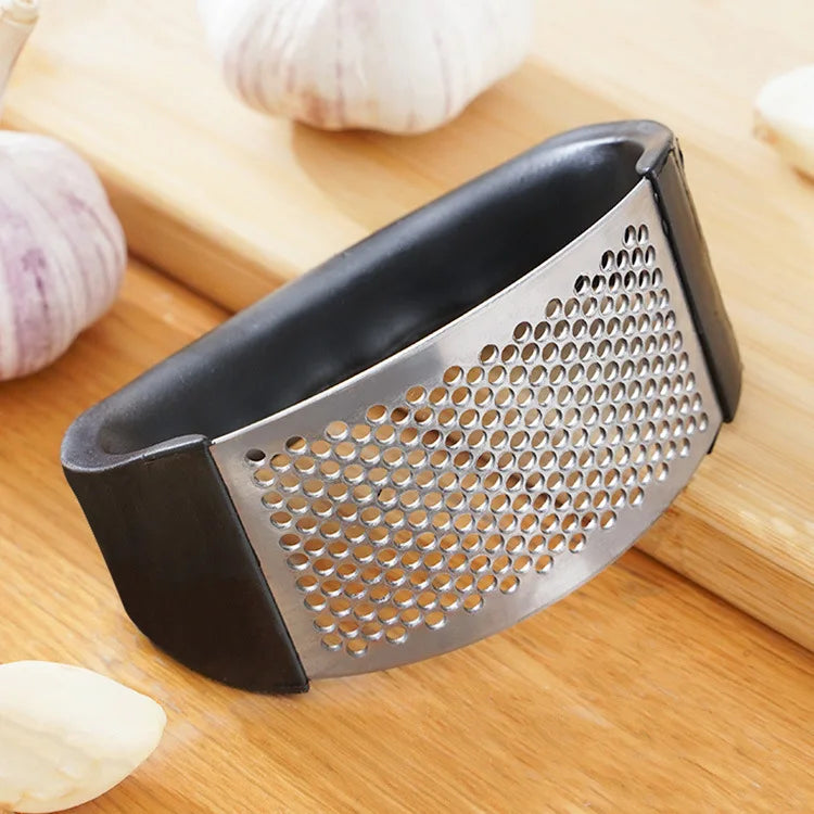 Stainless Steel Garlic Press Crusher Manual Garlic Mincer Chopping Garlic Tool Fruit Vegetable Tools Kitchen Accessories Gadget