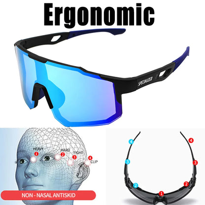 SPECIAUZED UV400 Sport Cycling Glasses Road Sunglasses Bicycle Eyewear Mountain Bike MTB Cycl Goggles running glasses