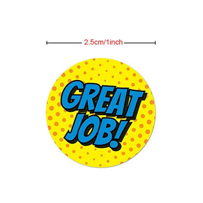 500pcs Teacher Reward Stickers for Kids Children Kindergarten School Encouragement Students Games Toy Animals Stationery Sticker