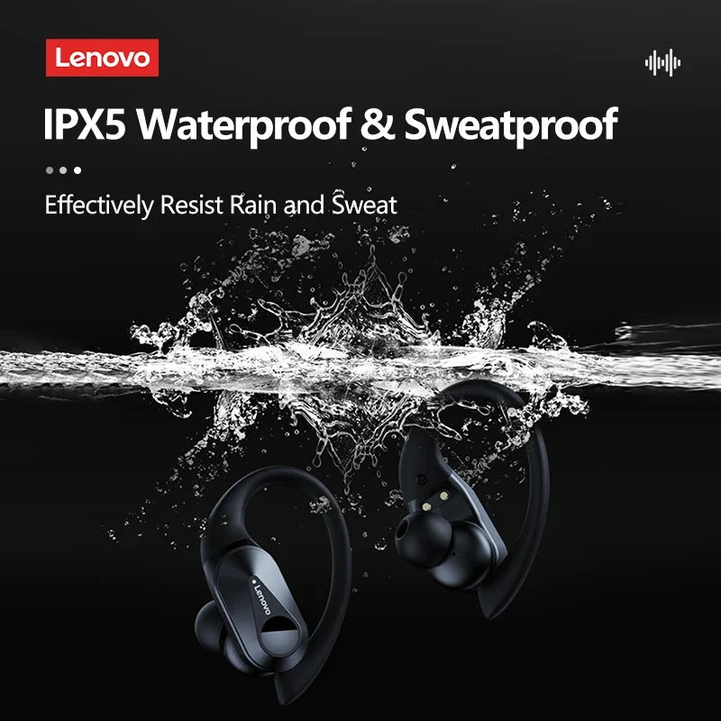 Original Lenovo LP75 TWS Bluetooth V5.3 Headphones Wireless LED Digital Display Earphones Noise Reduction Headset